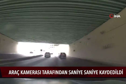 Makas atan trafik magandası dehşet saçtı