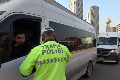 Bursa'da okul ve işçi servislerine yakın takip