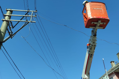 Kaçak kullandıkları elektrik kesildi