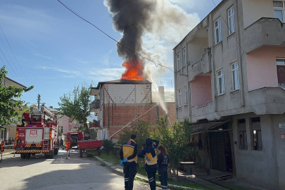 Bursa'da korkutan yangın