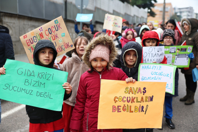 Nilüfer’de söz çocukların