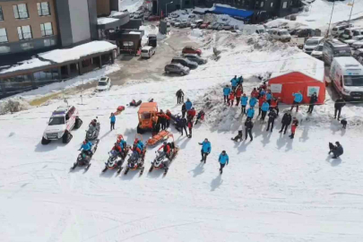 Uludağ 2024 Kış Tatbikatı nefesleri kesti