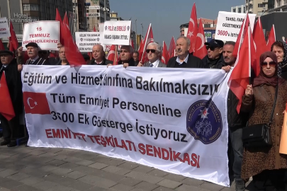 Emekli polisler Bursa’dan seslendi: “3600 ek gösterge istiyoruz”