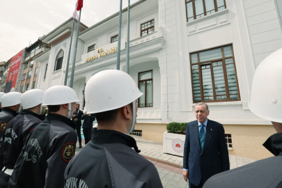 Cumhurbaşkanı Erdoğan'a Bursa'da sevgi seli