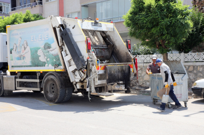 Mudanya’da bir ayda 5 bin ton evsel atık toplandı