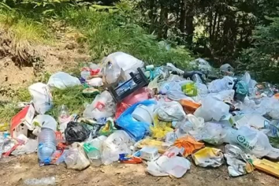 Kestel'de piknik alanları çöplüğe döndü