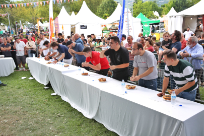 En çok yiyenlerin kazandığı festival