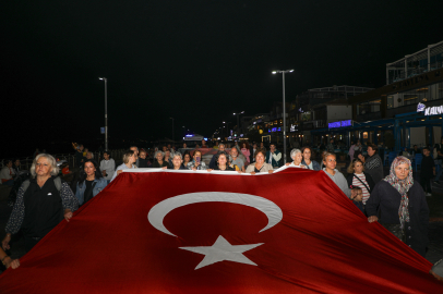 Barış ve özgürlüğün sesi Mudanya'dan yükseliyor