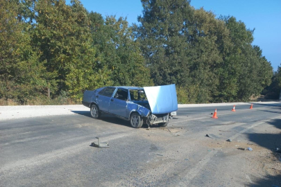 Bursa’da kontrolden çıkan otomobil takla attı: 2 yaralı