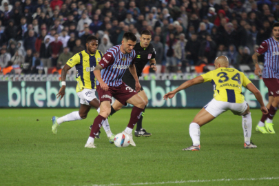 Trabzon uzatmalarda yıkıldı! Gol düellosunu Fenerbahçe kazandı