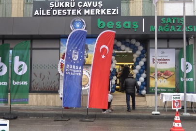 Besaş Fabrika Satış Mağazası, Mudanya'da hizmete girdi