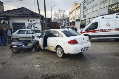 Kafa kafaya çarpıştılar: 1 yaralı