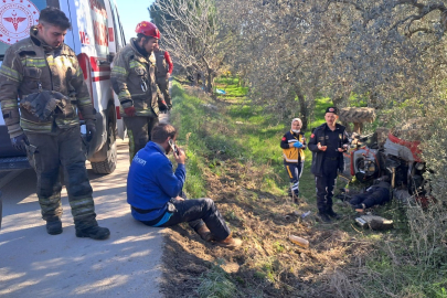 Tamire götürmek istediği traktörün altında kalan sürücü hayatını kaybetti