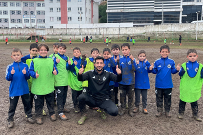 Patates tarlası değil, futbol sahası