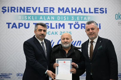 Yıldırım’da Tapu sevinci